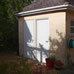 New replacement doors for an outbuilding
